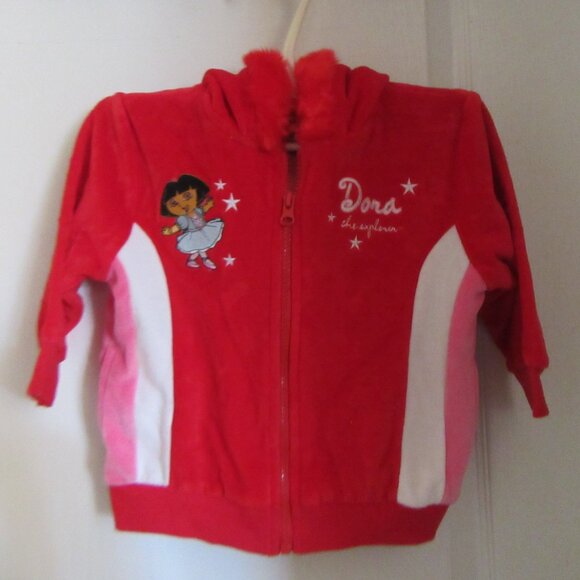 Girl Size 2 Dora Hoodie with pants - Picture 15 of 16